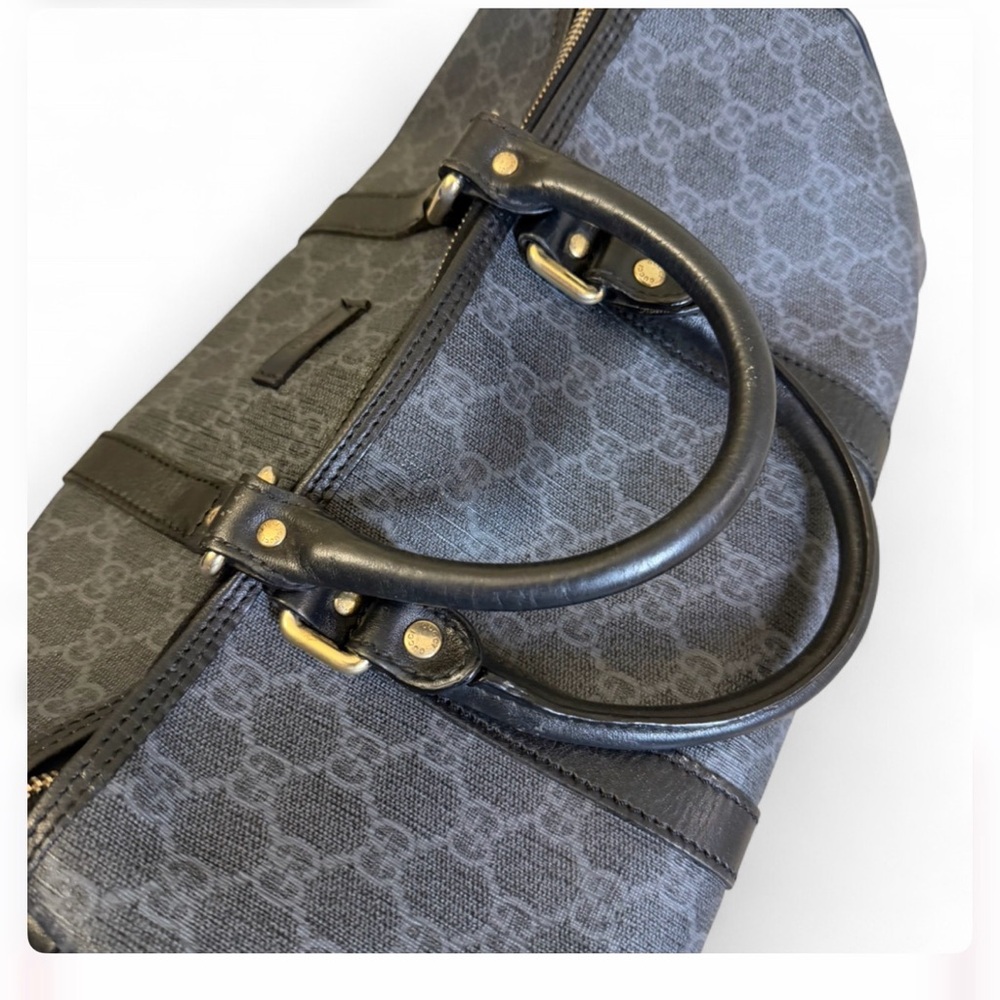 Gucci Monogram Black Duffel Bag - Picture 7 of 16